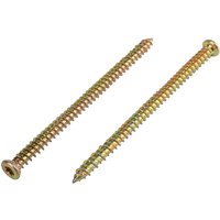 Homebase Yellow Zinc Plated Concrete Screw 7.5X120mm 3 Pack
Homebase Yellow Zinc Plated Concrete Screw 7.5X120mm 3 Pack