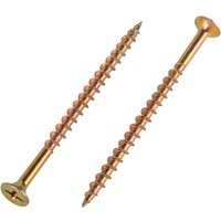 Homebase Yellow Zinc Plated Bugle Head Deck Screw 4 X 65mm 200 Pack
Homebase Yellow Zinc Plated Bugle Head Deck Screw 4 X 65mm 200 Pack