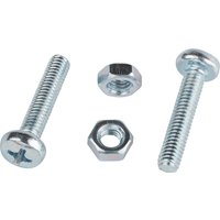 Homebase Zinc Plated Machine Screw Pan Head M4 16mm 5 Pack
Homebase Zinc Plated Machine Screw Pan Head M4 16mm 5 Pack