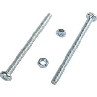 Homebase Zinc Plated Machine Screw Pan Head M5 70mm 5 Pack
Homebase Zinc Plated Machine Screw Pan Head M5 70mm 5 Pack