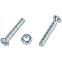 Homebase Zinc Plated Machine Screw M4 25mm 5 Pack
Homebase Zinc Plated Machine Screw M4 25mm 5 Pack