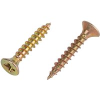 Homebase Yellow Zinc Plated Single Thread Screw 4 X 25mm 100 Pack
Homebase Yellow Zinc Plated Single Thread Screw 4 X 25mm 100 Pack