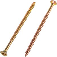 Homebase Yellow Zinc Plated Single Thread Screw 4 X 75mm 25 Pack
Homebase Yellow Zinc Plated Single Thread Screw 4 X 75mm 25 Pack