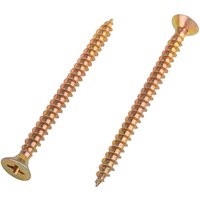 Homebase Yellow Zinc Plated Single Thread Screw 5 X 65mm 100 Pack
Homebase Yellow Zinc Plated Single Thread Screw 5 X 65mm 100 Pack