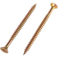 Homebase Yellow Zinc Plated Single Thread Screw 5 X 75mm 100 Pack
Homebase Yellow Zinc Plated Single Thread Screw 5 X 75mm 100 Pack