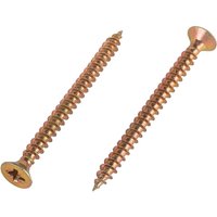 Homebase Yellow Zinc Plated Single Thread Screw 4 X 50mm 25 Pack
Homebase Yellow Zinc Plated Single Thread Screw 4 X 50mm 25 Pack
