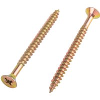 Homebase Yellow Zinc Plated Single Thread Screw 6 X 75mm 25 Pack
Homebase Yellow Zinc Plated Single Thread Screw 6 X 75mm 25 Pack