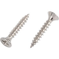 Homebase Stainless Steel Single Thread Screw 4 X 25mm 25 Pack
Homebase Stainless Steel Single Thread Screw 4 X 25mm 25 Pack