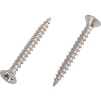 Homebase Stainless Steel Single Thread Screw 3.5 X 30mm 100 Pack
Homebase Stainless Steel Single Thread Screw 3.5 X 30mm 100 Pack