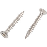 Homebase Stainless Steel Single Thread Screw 4 X 30mm 25 Pack
Homebase Stainless Steel Single Thread Screw 4 X 30mm 25 Pack