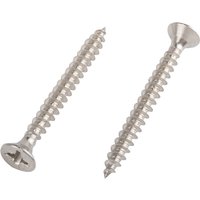 Homebase Stainless Steel Single Thread Screw 4 X 40mm 100 Pack
Homebase Stainless Steel Single Thread Screw 4 X 40mm 100 Pack