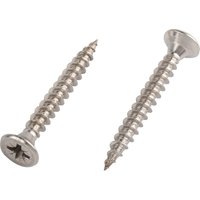 Homebase Stainless Steel Single Thread Screw 5 X 40mm 100 Pack
Homebase Stainless Steel Single Thread Screw 5 X 40mm 100 Pack