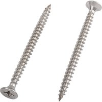 Homebase Stainless Steel Single Thread Screw 5 X 65mm 25 Pack
Homebase Stainless Steel Single Thread Screw 5 X 65mm 25 Pack