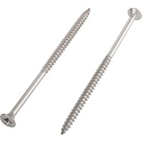 Homebase Stainless Steel Single Thread Screw 5 X 100mm 25 Pack
Homebase Stainless Steel Single Thread Screw 5 X 100mm 25 Pack
