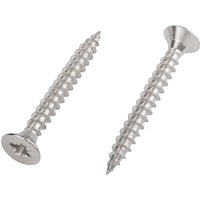 Homebase Stainless Steel Single Thread Screw 6 X 50mm 25 Pack
Homebase Stainless Steel Single Thread Screw 6 X 50mm 25 Pack