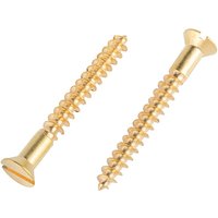 Homebase Brass Wood Screw Countersunk 5 X 40mm 10 Pack
Homebase Brass Wood Screw Countersunk 5 X 40mm 10 Pack