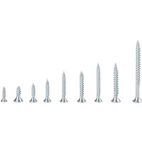 Homebase Zinc Plated Twin Thread Screw KIT Assorted 300 Pack
Homebase Zinc Plated Twin Thread Screw KIT Assorted 300 Pack