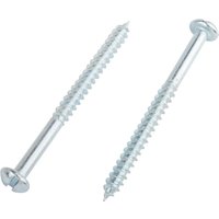 Homebase Zinc Plated Wood Screw Round Head 4 X 50mm 10 Pack
Homebase Zinc Plated Wood Screw Round Head 4 X 50mm 10 Pack