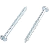 Homebase Zinc Plated Wood Screw Round Head 5 X 50mm 10 Pack
Homebase Zinc Plated Wood Screw Round Head 5 X 50mm 10 Pack