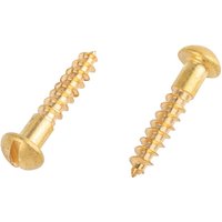 Homebase Brass Wood Screw Round Head 3.5 X 20mm 10 Pack
Homebase Brass Wood Screw Round Head 3.5 X 20mm 10 Pack