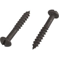 Homebase Black Wood Screw Round Head 5 X 30mm 10 Pack
Homebase Black Wood Screw Round Head 5 X 30mm 10 Pack