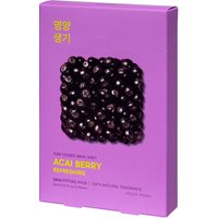 Holika Holika Pure Essence Mask Sheet (5 Masks) 155ml (Various Options) - Acai Berry 
Holika Holika Pure Essence Mask Sheet (5 Masks) 155ml (Various Options) - Acai Berry