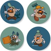 Mr. Potato Head Coaster Set
Mr. Potato Head Coaster Set
