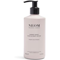 NEOM Energy Burst Hand & Body Lotion 300ml
NEOM Energy Burst Hand & Body Lotion 300ml