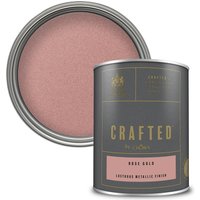 CRAFTED™ by Crown Lustrous Metallic Interior Wall and Wood Paint - Rose Gold - 1.25L
CRAFTED™ by Crown Lustrous Metallic Interior Wall and Wood Paint - Rose Gold - 1.25L