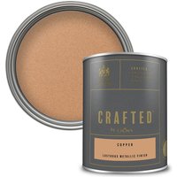 CRAFTED™ by Crown Lustrous Metallic Interior Wall and Wood Paint - Copper - 1.25L
CRAFTED™ by Crown Lustrous Metallic Interior Wall and Wood Paint - Copper - 1.25L