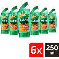 Radox Mineral Therapy Feel Refreshed Eucalyptus & Citrus Oil Shower Gel 250ml Pack of 6
Radox Mineral Therapy Feel Refreshed Eucalyptus & Citrus Oil Shower Gel 250ml Pack of 6