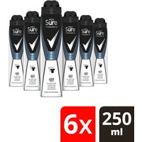 Sure Invisible Ice Fresh 48h Protection Anti-Perspirant Aerosol Deodorant 250ml Pack of 6
Sure Invisible Ice Fresh 48h Protection Anti-Perspirant Aerosol Deodorant 250ml Pack of 6