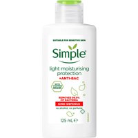 Simple Kind Defence Anti-Bac Protecting Light Moisturiser
Simple Kind Defence Anti-Bac Protecting Light Moisturiser