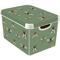 Curver Stockholm Bees Deco Storage Box - Green - 22L
Curver Stockholm Bees Deco Storage Box - Green - 22L