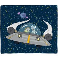 Rick and Morty Flying Space Adventure Fleece Blanket - M
Rick and Morty Flying Space Adventure Fleece Blanket - M