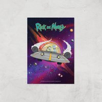 Rick and Morty Rocket Adventure Giclee Art Print - A3 - Print Only, Multi
Rick and Morty Rocket Adventure Giclee Art Print - A3 - Print Only, Multi