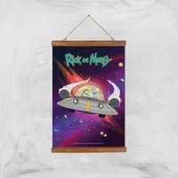 Rick and Morty Rocket Adventure Giclee Art Print - A3 - Wooden Hanger, Multi
Rick and Morty Rocket Adventure Giclee Art Print - A3 - Wooden Hanger, Multi