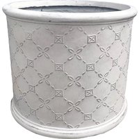Mayfair Antique White Cylinder Plant Pot - 38cm
Mayfair Antique White Cylinder Plant Pot - 38cm