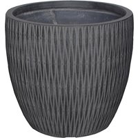 House Beautiful Roma Weave Egg Pot Charcoal 25cm
House Beautiful Roma Weave Egg Pot Charcoal 25cm