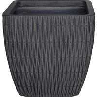 House Beautiful Roma Weave Charcoal Square Pot - 44cm
House Beautiful Roma Weave Charcoal Square Pot - 44cm