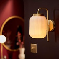 Pearl Frosted Wall Light