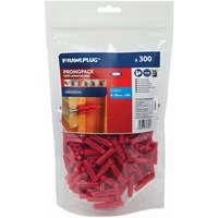Rawlplug Uno Multipurpose Plug 6X28mm - Pack of 300
Rawlplug Uno Multipurpose Plug 6X28mm - Pack of 300