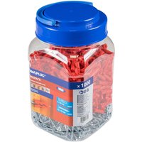 Rawlplug Uno Multipurpose Plug 6X28mm - Pack of 500
Rawlplug Uno Multipurpose Plug 6X28mm - Pack of 500