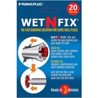 Rawlplug Wet n Fix Repair Pads - Pack of 20
Rawlplug Wet n Fix Repair Pads - Pack of 20