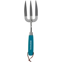 House Beautiful Stainless steel Hand Fork with a Teal painted hardwood handle
House Beautiful Stainless steel Hand Fork with a Teal painted hardwood handle