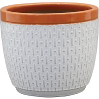 House Beautiful 2 Tone Orange Rim Egg Pot - 31cm
House Beautiful 2 Tone Orange Rim Egg Pot - 31cm