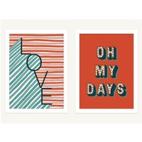 Slogan Framed Prints - Set of 2 - 40x30cm
Slogan Framed Prints - Set of 2 - 40x30cm