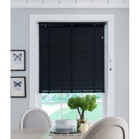 50mm Wood Venetian Blind - Black - 60x130cm
50mm Wood Venetian Blind - Black - 60x130cm