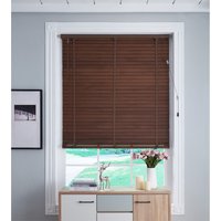 50mm Wood Venetian Blind - Walnut - 130x160cm
50mm Wood Venetian Blind - Walnut - 130x160cm