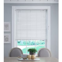 50mm Wood Venetian Blind - White - 180x160cm
50mm Wood Venetian Blind - White - 180x160cm